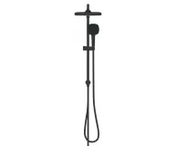 Душова система Grohe Tempesta System 250 Cube Flex з перемикачем, настінного монтажу, чорний матовий (269772431) Фото - 2