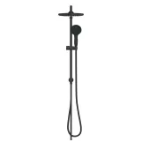 Душевая система Grohe Tempesta System 250 Flex с переключателем настенного монтажа, черный матовый (269802431) Фото - 2