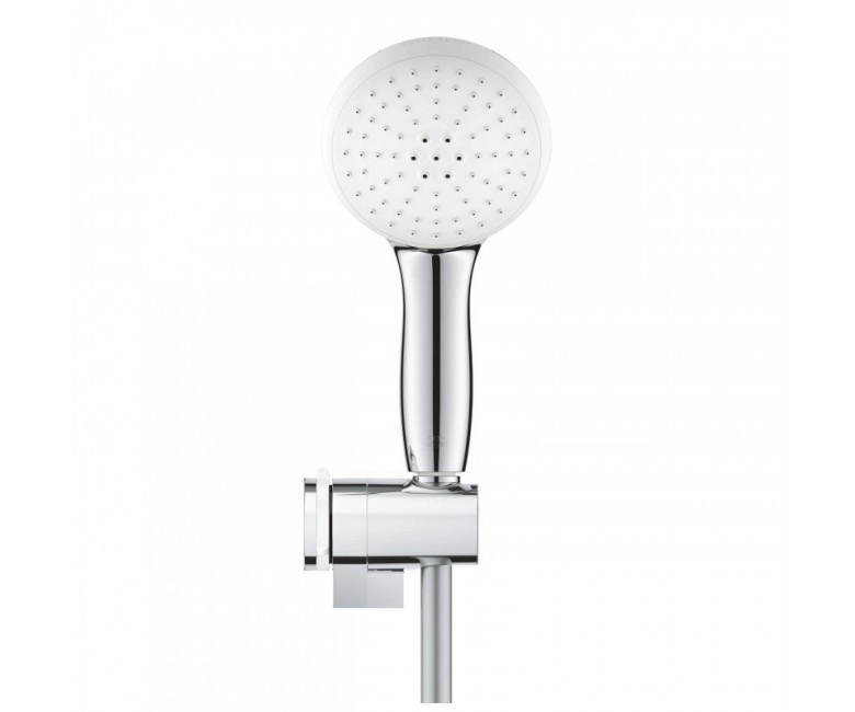 Душовий набір Grohe Tempesta 110 з настінним ручним душем, шлангом, тримачем, 2 режими струменя, хром (27601003) Фото - 2