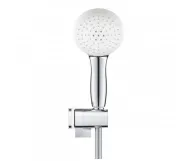 Душевой набор Grohe Tempesta 110 с настенным ручным душем, шлангом, держателем, 2 режима струи, хром (27601003) Фото - 2