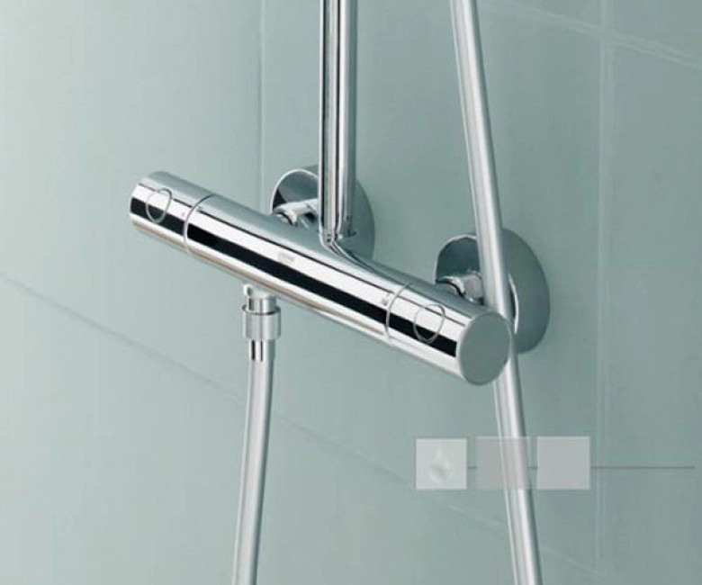 Душова система з верхнім душем і термостатом Grohe Euphoria (27964000) Фото - 2