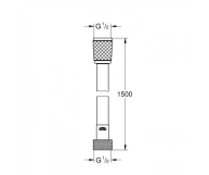 Шланг для душу Grohe RELEXA FLEX 1500 мм (28151002) Фото - 1