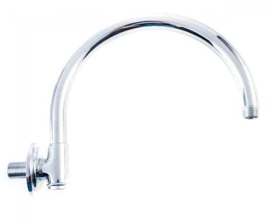 Душовий кронштейн ретро з вигином Grohe RAINSHOWER (винос. 272 мм), хром (28384000)