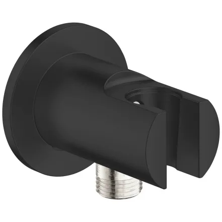 Шлангове підключення Grohe Tempesta з тримачем для душу, чорний матовий 286282431
