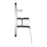 Змішувач для ванни прихованого монтажу Grohe BauLoop New з внутрішньою частиною, хром (29081001) Фото - 3