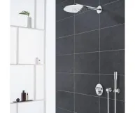 Термостат для ванны скрытого монтажа Grohe Grohtherm SmartControl, наружная часть, хром (29121000) Фото - 2