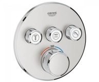 Термостат для ванни прихованого монтажу Grohe Grohtherm SmartControl, сталевий (29121DC0)