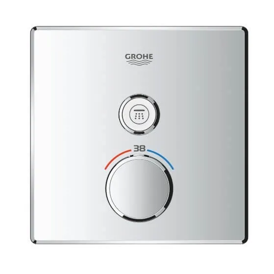 Термостат для душа Grohe Grohtherm SmartControl, встраиваемый без подключения шланга (29123000) Фото - 1