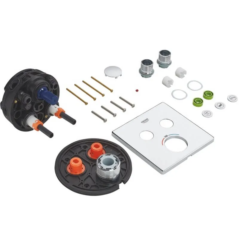 Термостат для душа Grohe Grohtherm SmartControl, зовнішня частина, на 2 споживача (29124000) Фото - 5