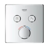 Термостат для душа Grohe Grohtherm SmartControl, зовнішня частина, на 2 споживача (29124000) Фото - 1