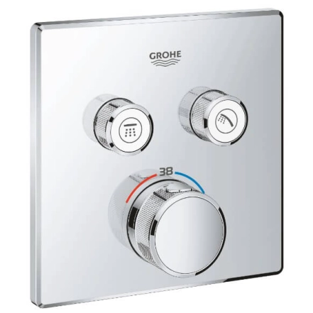 Термостат для душа Grohe Grohtherm SmartControl, наружная часть, на 2 потребителя (29124000)