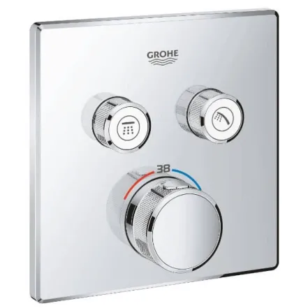 Термостат для душа Grohe Grohtherm SmartControl, наружная часть, на 2 потребителя (29124000)