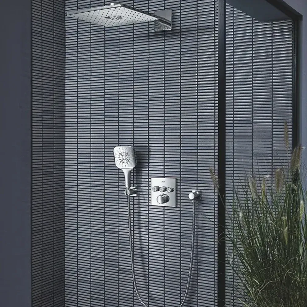 Смеситель скрытого монтажа Grohe Grohtherm SmartControl с термостатом (наружная часть) (29126000) Фото - 2