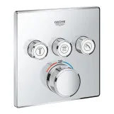 Смеситель скрытого монтажа Grohe Grohtherm SmartControl с термостатом (наружная часть) (29126000)