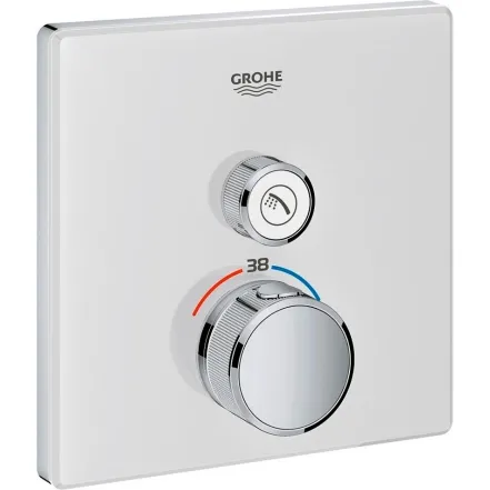 Термостат скрытого монтажа Grohe Grohtherm SmartControl с 1 кнопкой управления (29153LS0)