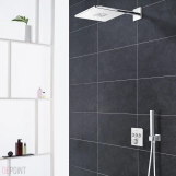 Термостат прихованого монтажу Grohe Grohtherm SmartControl  із 3 кнопками керування, білий (29157LS0) Фото - 2