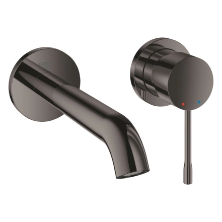 Змішувач для умивальника Grohe Essence M-Size, зовнішня частина, hard graphite (29192A01)