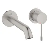 Змішувач для умивальника Grohe Essence M-Size, зовнішня частина, supersteel (29192DC1)
