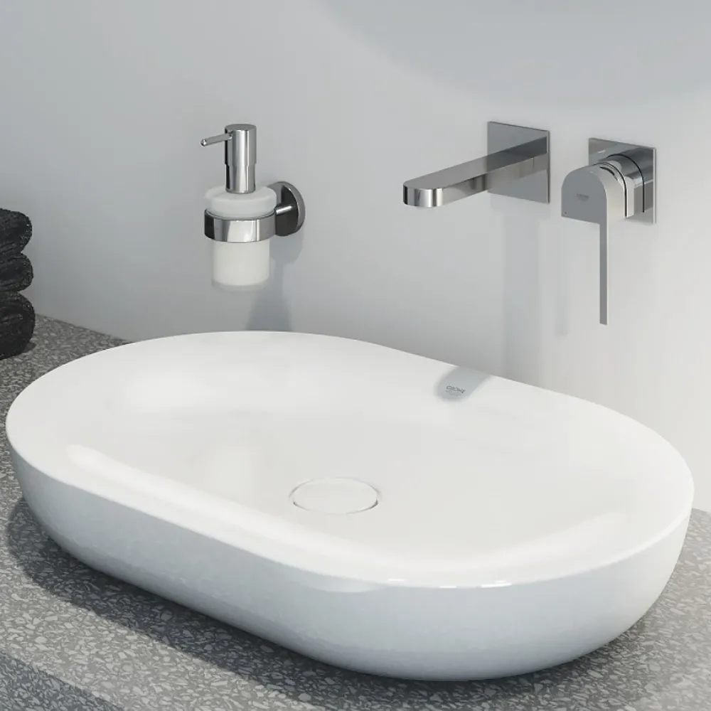 Змішувач для умивальника Grohe Plus, M-Size, зовнішня частина, хром (29303003) Фото - 2