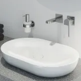 Змішувач для умивальника Grohe Plus, M-Size, зовнішня частина, хром (29303003) Фото - 2