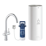 Кухонний змішувач з бойлером L-size Grohe Red Duo (30079001)