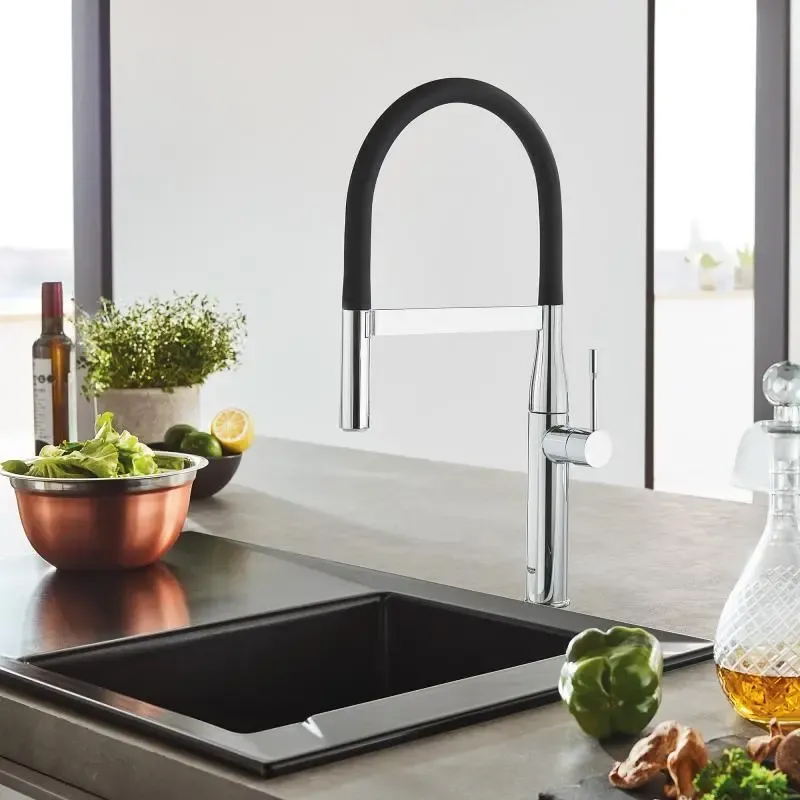 Змішувач для кухні Grohe Essence одноважільний хром (30294000) Фото - 2