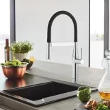 Змішувач для кухні Grohe Essence одноважільний хром (30294000) Фото - 2