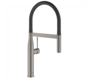 Змішувач для кухні Grohe Essence New, одноважільний, Brushed Hard Graphite (30294AL0)