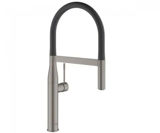 Смеситель для кухни Grohe Essence New, однорычажный, Brushed Hard Graphite (30294AL0)