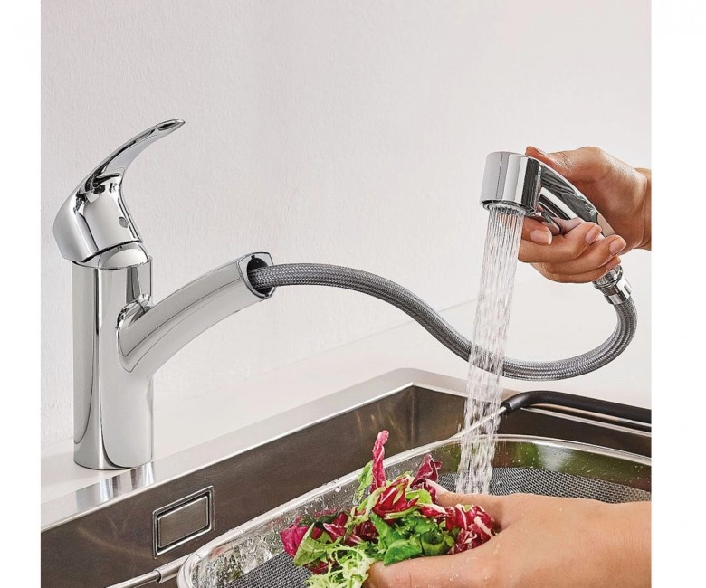 Смеситель для кухни, однорычажный Grohe Eurosmart (30305000) Фото - 2