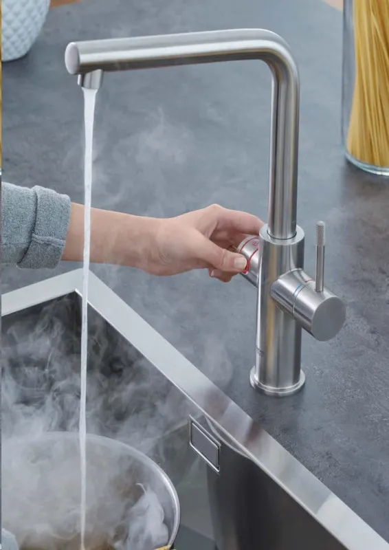 Кухонный смеситель с бойлером L-size Grohe Red Duo (30325001) Фото - 3
