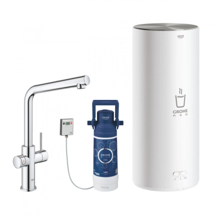 Кухонный смеситель с бойлером L-size Grohe Red Duo (30325001)