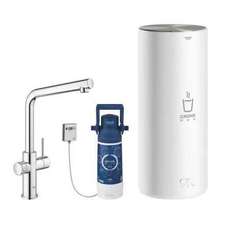 Кухонний змішувач з бойлером L-size Grohe Red Duo (30325001)