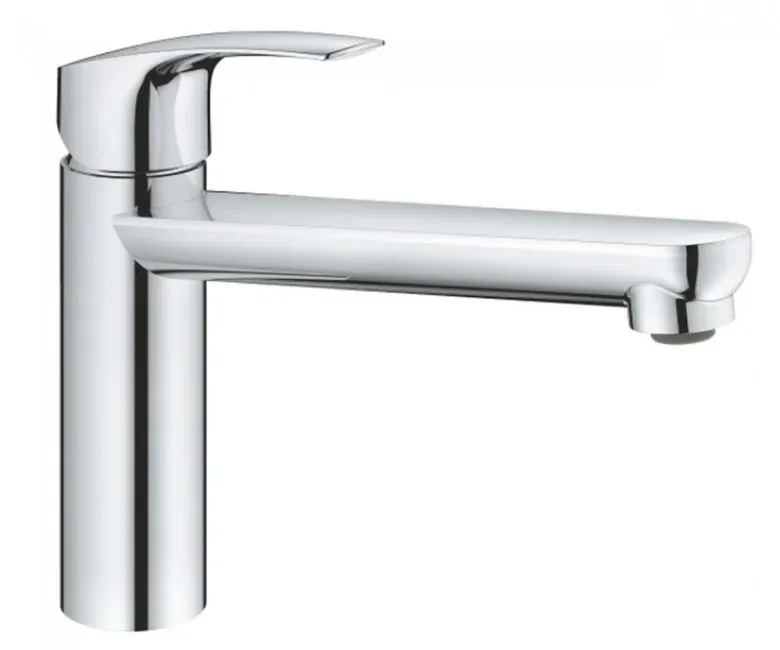 Змішувач для кухні одноважільний Grohe Eurosmart, горизонтальний вилив, хром (30463000)