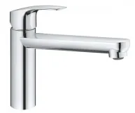 Змішувач для кухні одноважільний Grohe Eurosmart, горизонтальний вилив, хром (30463000)