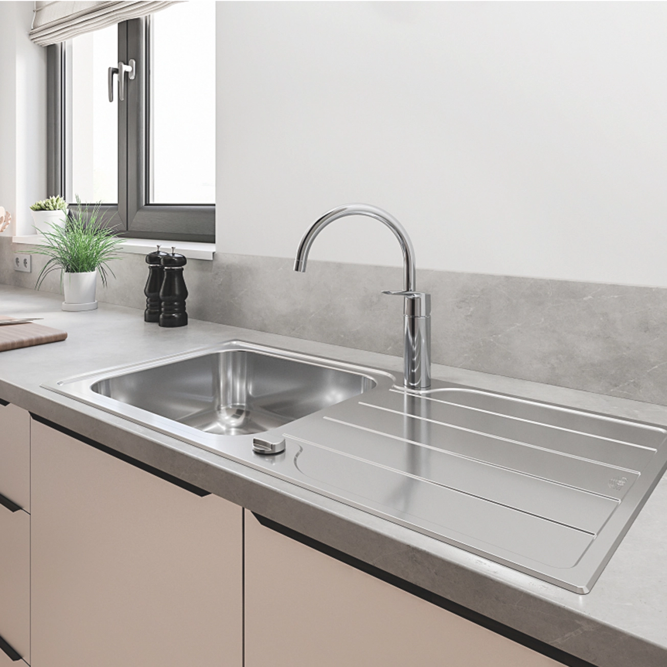 Смеситель для кухни Grohe QuickFix Start 30469000 Фото - 5