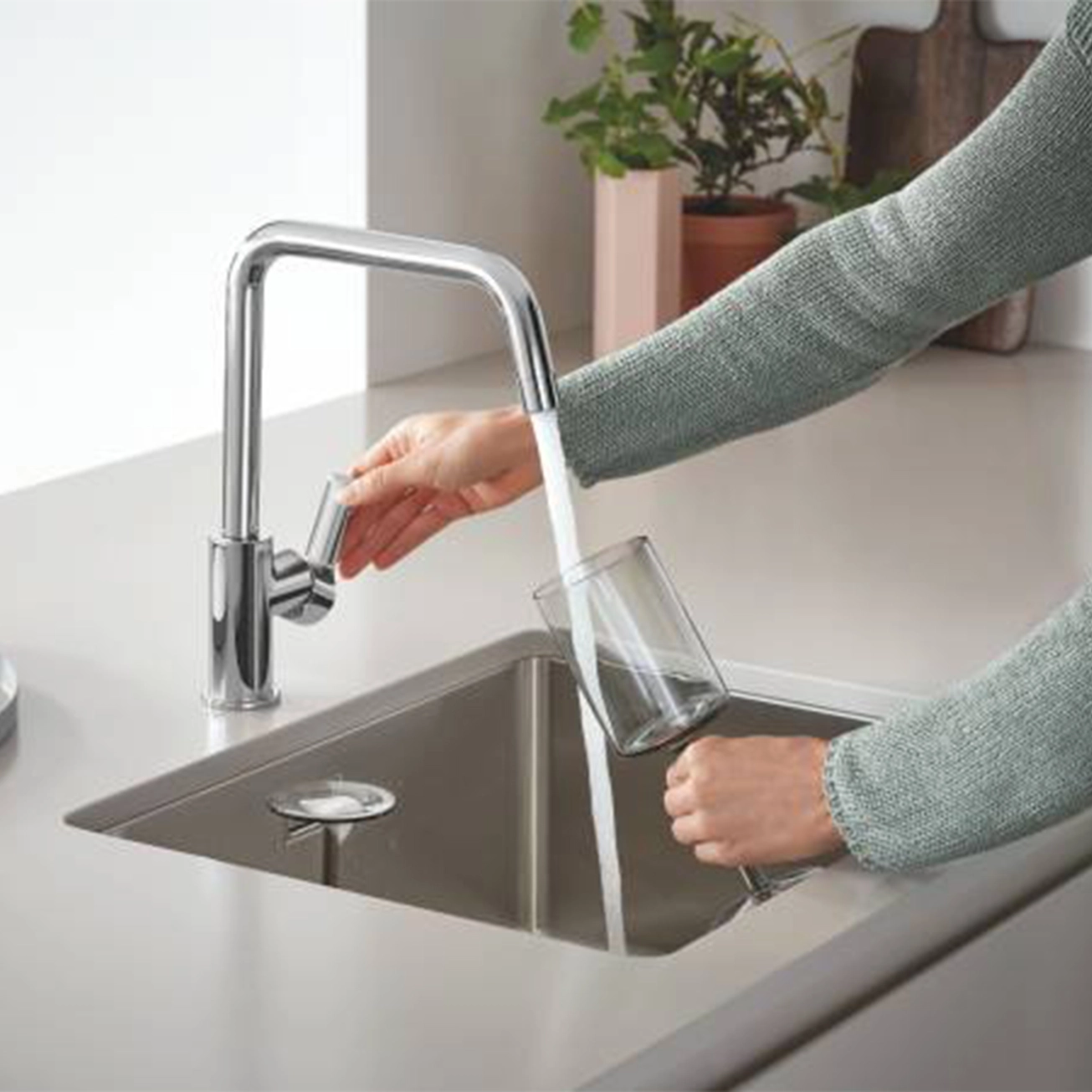 Смеситель для кухни Grohe QuickFix Start 30470000 Фото - 6
