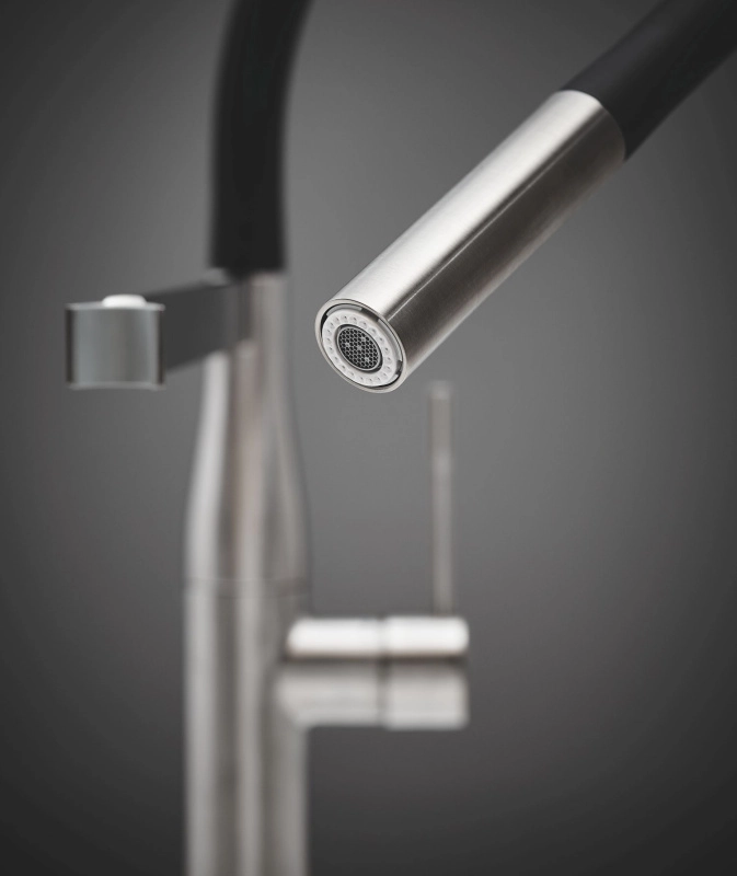 Змішувач для кухні Grohe Essence одноважільний, supersteel (30503DC0) Фото - 3
