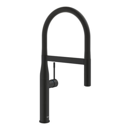Смеситель для кухни Grohe Essence однорычажный, черный матовый (30503KF0)
