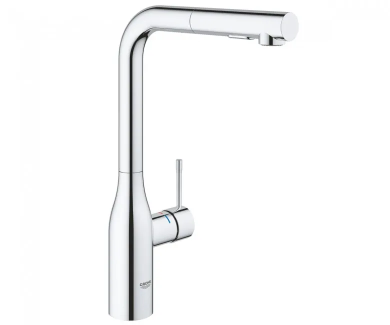 Смеситель для кухни Grohe Essence однорычажный с выдвижной лейкой, chrome (30504000)