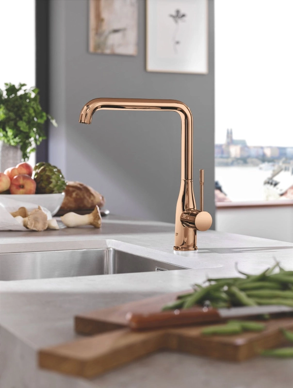 Смеситель для кухни Grohe Essence однорычажный, warm sunset (30505DA0) Фото - 3