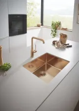 Смеситель для кухни Grohe Essence однорычажный, brushed warm sunset (30505DL0) Фото - 2