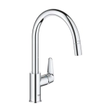 Смеситель для кухни с выдвижным изливом Grohe StartCurve 30562000