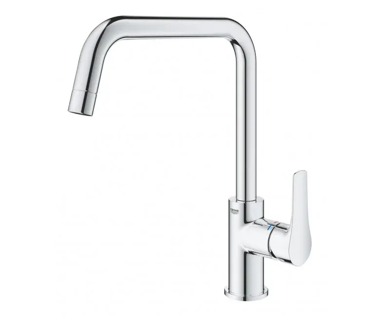 Смеситель однорычажный для кухни Grohe Eurosmart, хром (30567000)