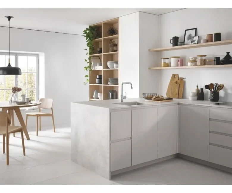 Смеситель однорычажный для кухни Grohe Eurosmart, хром (30567000) Фото - 2