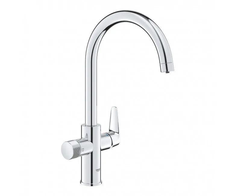 Смеситель для кухни Grohe Blue Pure BauCurve C-образный излив, под обратный осмос, хром (30580000)