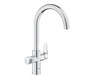 Смеситель для кухни Grohe Blue Pure BauCurve C-образный излив, под обратный осмос, хром (30580000)