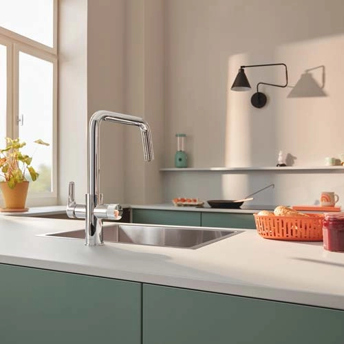 Смеситель для кухни Grohe Blue Pure Eurosmart, под обратный осмос, хром (30586000) Фото - 1