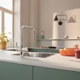 Змішувач для кухні Grohe Blue Pure Eurosmart, під зворотний осмос, хром (30586000) Фото - 1