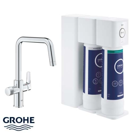 Смеситель для кухни Grohe Blue Pure Eurosmart, под обратный осмос, хром (30587000)